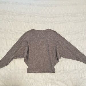 Elegant Gray Women's Poncho